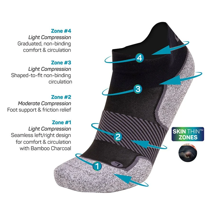OS1st AC4 Active Comfort Socks - No Show - Image 9