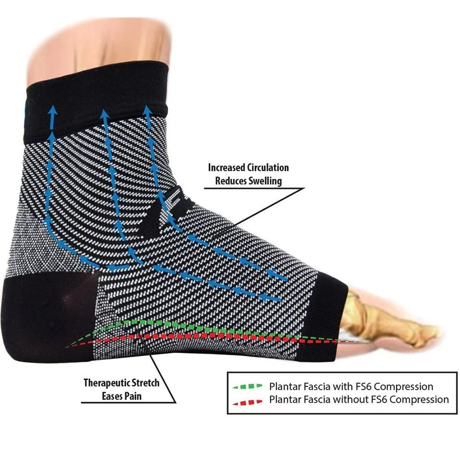 OS1st FS6 Performance Foot Sleeves - Single or Pair - Image 2