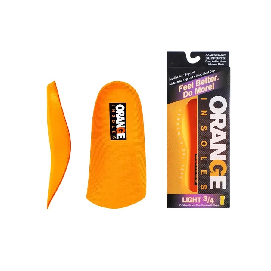Orange Light Insoles - 3/4-Length - Image 2