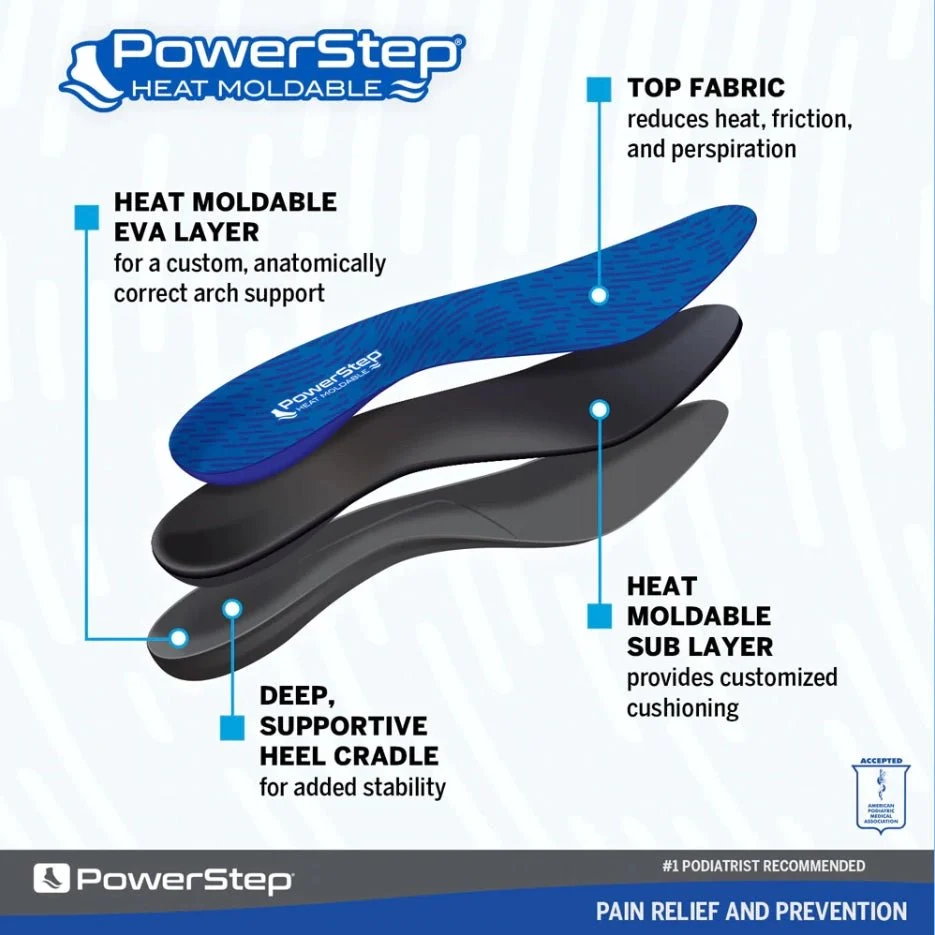 PowerStep Pinnacle Heat Moldable Insoles - Image 6
